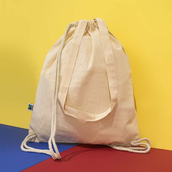 Imagen de Bolsa Mochila Fairtrade Stone