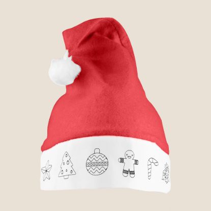 Imagen de Gorro Para Pintar Santa