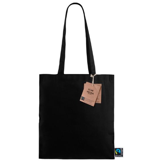 Imagen de Bolsa Fairtrade Scar Negra