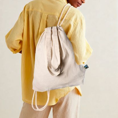 Imagen de Bolsa Mochila Fairtrade Stone