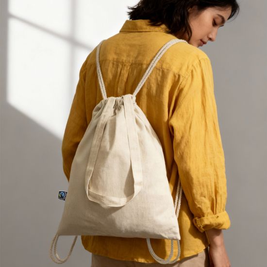 Imagen de Bolsa Mochila Fairtrade Stone